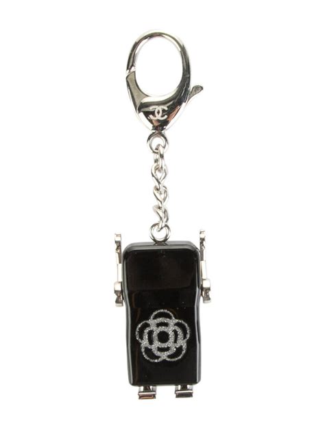 chanel robot keychain|Chanel Camellia Coco Mark Robot Keychain .